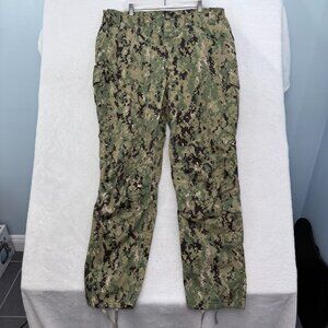 US Navy Type III Cargo Pants Mens XL 38x33 Green NWU AOR2 Digital Camo Ripstop